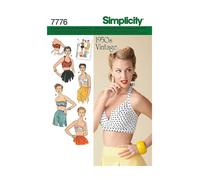 Patron Simplicity 1426 Soutien Gorge Vintage