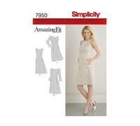 Patron Simplicity 8258 Robe Femme