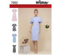 Patron Simplicity 8292 Robe femme - Model FR 42-50 G