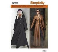 Patron Simplicity 8482 Costume femme - Model FR 42-50 G