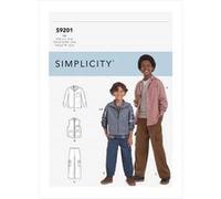 Patron Simplicity 9201 - Ensemble Enfant Garçon, Veste, chemise et pantalon de 3 à 16 ans(...) -