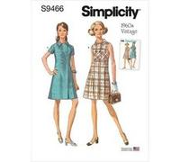 Patron Simplicity 9466 - Robe pour jeunes filles - Model FR 44-52 G