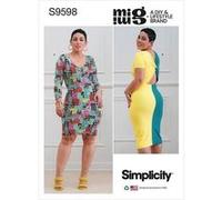 Patron 9598 - Robes en tricot pour femmes par Mimi G - Model FR 44-52