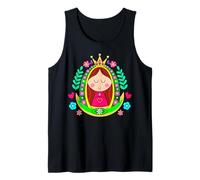 Patrona de México Guadalupana Virgen Reina de la Hispanidad Débardeur