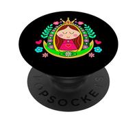 Patrona de México Guadalupana Virgen Reina de la Hispanidad PopSockets PopGrip Adhésif