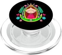 Patrona de México Guadalupana Virgen Reina de la Hispanidad PopSockets PopGrip pour MagSafe