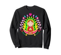 Patrona de México Guadalupana Virgen Reina de la Hispanidad Sweatshirt