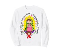 Patrona de México Guadalupana Virgen Reina de la Hispanidad Sweatshirt