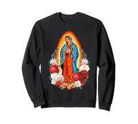 Patrona de México Guadalupana Virgen Reina de la Hispanidad Sweatshirt