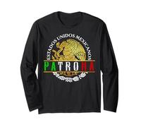 Patrona Mexicans Souvenir Patriotic Fiesta Mexicana Manche Longue