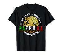 Patrona Mexicans Souvenir Patriotic Fiesta Mexicana T-Shirt