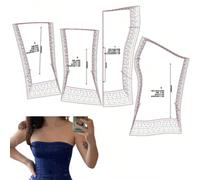 Patrons de couture de corset sans bretelles, plusieurs tailles, patrons de base à l'échelle 1:1 pour vêtements de femme, patrons de couture pour débutants et modèles de confection de vêtements, gabari