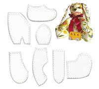 Patrons de de Pâques,Modèle de en peluche souple multi-tailles - Pâques motif de style vintage pour la maison mariage ferme bol remplisseurs plateaux à plusieurs ni