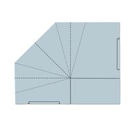 Patrons de sacs à coudre, pochoirs de couture - Panier de rangement multifonctionnel Règle de couture acrylique - Pochoirs en acrylique pour sacs à biscuits, pochoir pratique pour