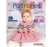 Patrons pour enfants n° 29 - Spécial bébé : 22 motifs de couture amusants pour bébés, tailles de 1 mois à 36 mois. Tutoriels vidéo sur YouTube.