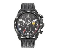 Patrouille de France Montre Athos 4 - Chronographe - Acier Noir