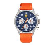 Montre Homme Patrouille de France Athos 7 - 668137 Bracelet Cuir Orange Orange