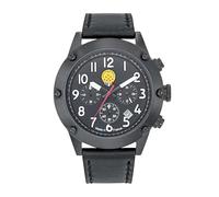 Patrouille de France Montre Aviateur Tarmac 701 Méca 21 Cuir Noir Chronographe