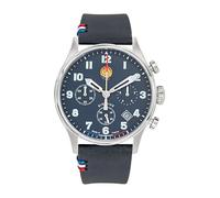 Patrouille de France Montre Edition Spéciale - Big Nine - Bracelet Cuir Bleu
