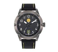 Patrouille de France Tarmac Montre Homme Acier Cuir Noir M23-100E-668512