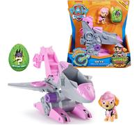 Patrouille Dino Rescue figurine Skye + véhicule à réaction + dinosaure