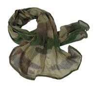 PATROUILLE TACTIQUE SCRIM NET ÉCHARPE MILITAIRE AIRSOFT ARMÉE FRANÇAIS FACE VOIL