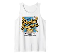 Pat's Pocket Pancakes Thème Baseball Snack Graphic Débardeur