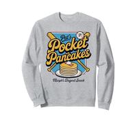 Pat's Pocket Pancakes Thème Baseball Snack Graphic Sweatshirt