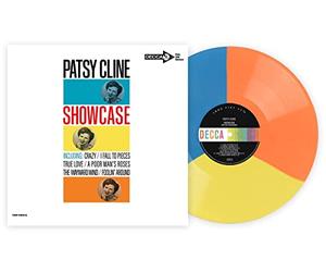 Patsy Cline - Showcase - Exclusive Limited Edition Blue Orange & Yellow Colored Vinyl LP
