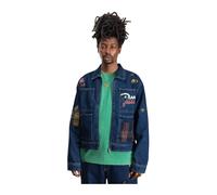 Patta, Homme, Vestes, Bleu, Taille: XS Whole Lotta Labels Denim Jacket