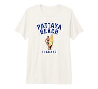 Pattaya Beach Thaïlande Surfeur T-Shirt Haut de Gamme