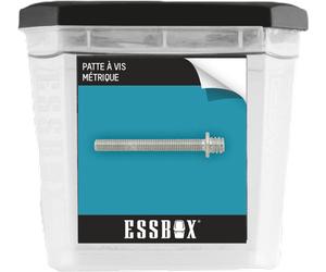 Patte à vis métaux ESSBOX SCELL-IT avec collerette - Boite de 100 - EX-9330115060