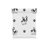 Patte de Bouledogue français, Sac de Rangement pour Femmes, Portefeuille supérieur à Presser, Petit Porte-Monnaie, Pochette de Changement