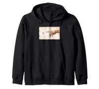 Patte de Chat Art au Toucher Minimaliste pour Les Amoureux des Animaux de Compagnie Dessin au Trait drôle Sweat à Capuche