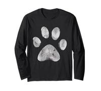 Patte de chien abstraite pour votre chien, papa, maman, nouvelle adoption de chiot Manche Longue