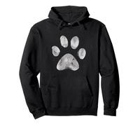 Patte de chien abstraite pour votre chien, papa, maman, nouvelle adoption de chiot Sweat à Capuche