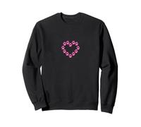 Patte de Chien cœur Artsy Maman Papa Fille Nouveau Chiot garçon Amour canin Sweatshirt