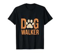Patte de Chien pour promeneur de Chien T-Shirt Graphique avec Valeur