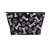 Patte de Chiot de Chien, Trousse de Toilette Trousse de Maquillage Sac à cosmétiques Trousse de Toilette de Voyage Portable