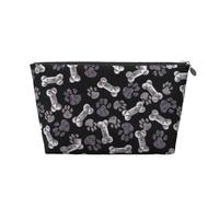Patte de Chiot de Chien, Trousse de Toilette Trousse de Maquillage Sac à cosmétiques Trousse de Toilette de Voyage Portable