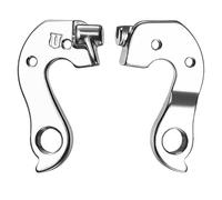 UNION Patte de dérailleur GH-201 Aluminium 57 mm Argent – Vendu à l'unité