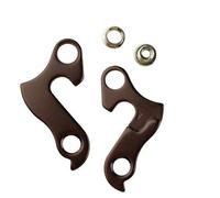 Patte de dérailleur aluminium adaptable Sélection CGN Cycle Jumpertrek/Carratt/Cube/Bh/Bianchi Gh-011 Argenté