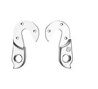 Marwi Patte de dérailleur GH-231 alu compatible Pinarello 58 mm argent vendu à l'unité
