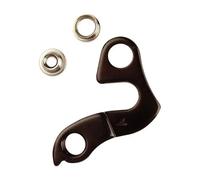Patte de dérailleur aluminium adaptable Sélection CGN Cycle GH-013 Argenté