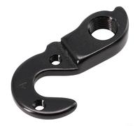 Patte de dérailleur arrière, 1 lot avec vis, crochet de queue en alliage d'aluminium pour remplacement de vitesse, robuste pour installation facile du support de cadre pour l'entretien des composants