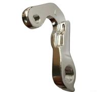 Patte de dérailleur arrière en alliage d'aluminium pour Scott Bicyclettes, pour rallonge de cintre de vitesse usinée CNC #266778, argent, 20 g - Compatible avec Scott Road & Moun