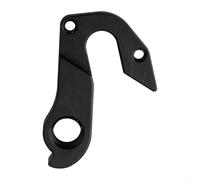 Patte de dérailleur arrière en alliage d'aluminium pour vélos électriques Haibike Xduro, Rare, Gen 2 et Trekking (noir, comprend 2 vis)