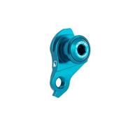 Patte de derailleur burgtec udh aluminium bleu turquoise