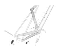 Lapierre Direct Mount E-bike Xelius Drs Derailleur Hanger Argenté