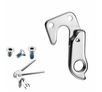 Patte de dérailleur GH-051 pour vélo UNION - Set de vis inclus - Gris